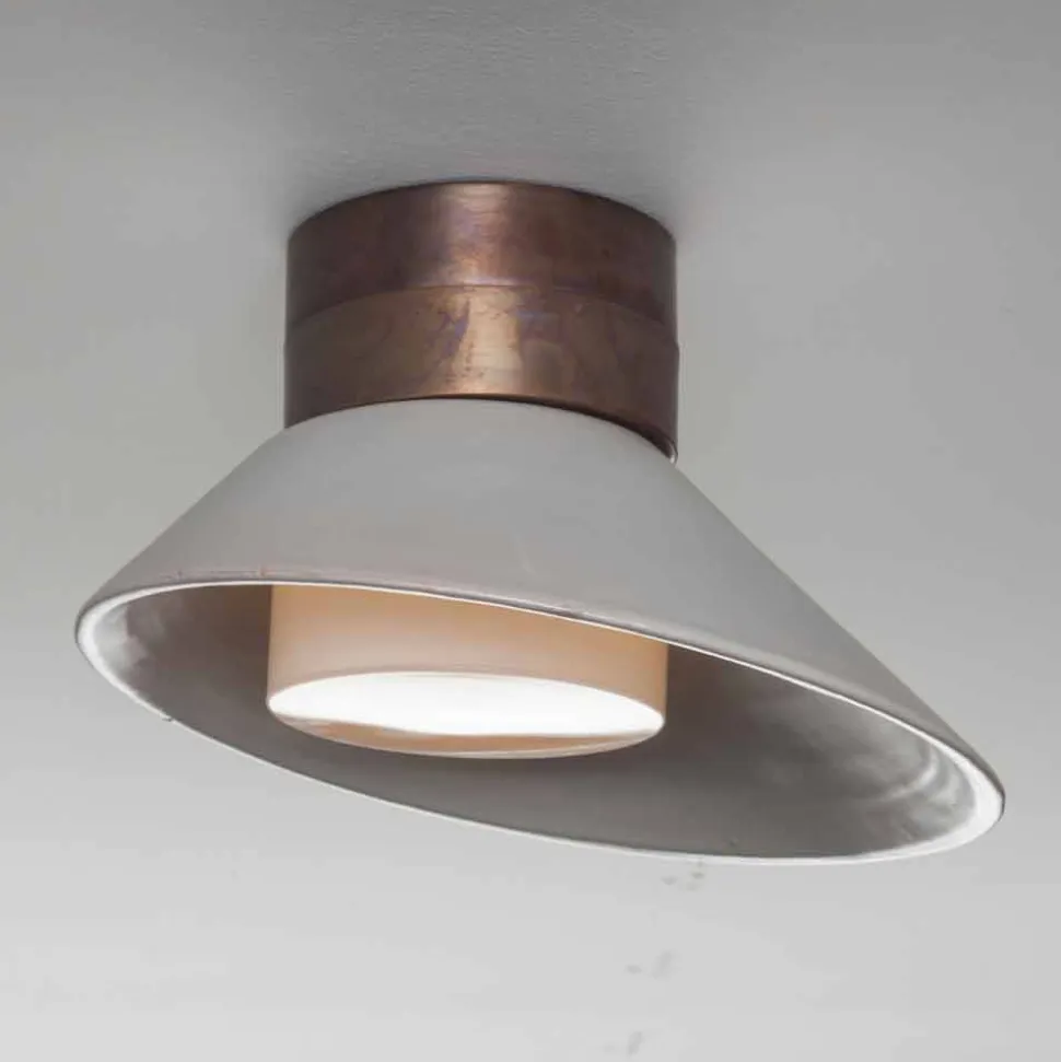 Toscot Chapeau!Lampada a muro/soffitto made in Toscana