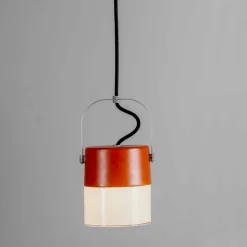 Toscot Swing lampada a sospensione in vetro soffiato made in Toscana