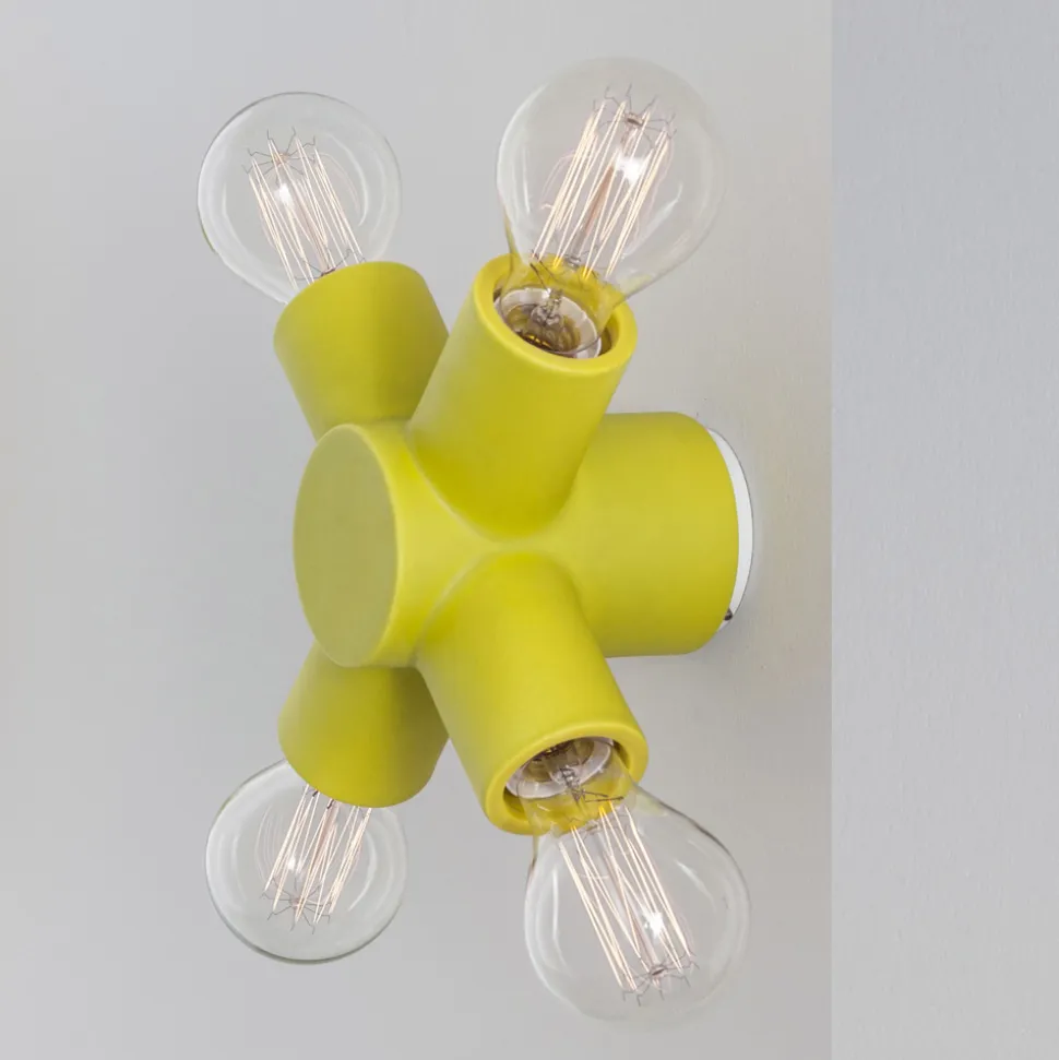 Toscot Traffic lampada a muro in ceramica diverse finiture prodotta in Toscana