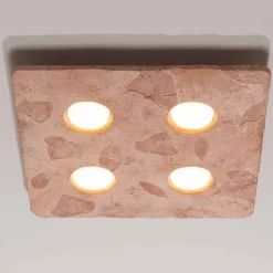 Toscot Vivaldi lampada da muro in terracotta made in Italy