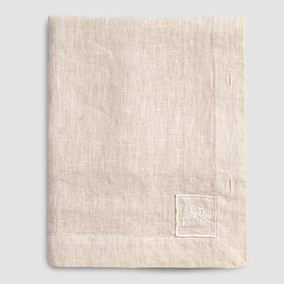 Tovaglia Componibile in Lino Colorato con Asole e 10 Bottoni - Mediterranea