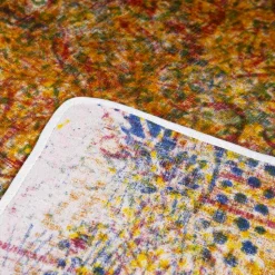 Tovaglia Pregiata d’Alto Artigianato Italiano in Cotone Stampato a Mano