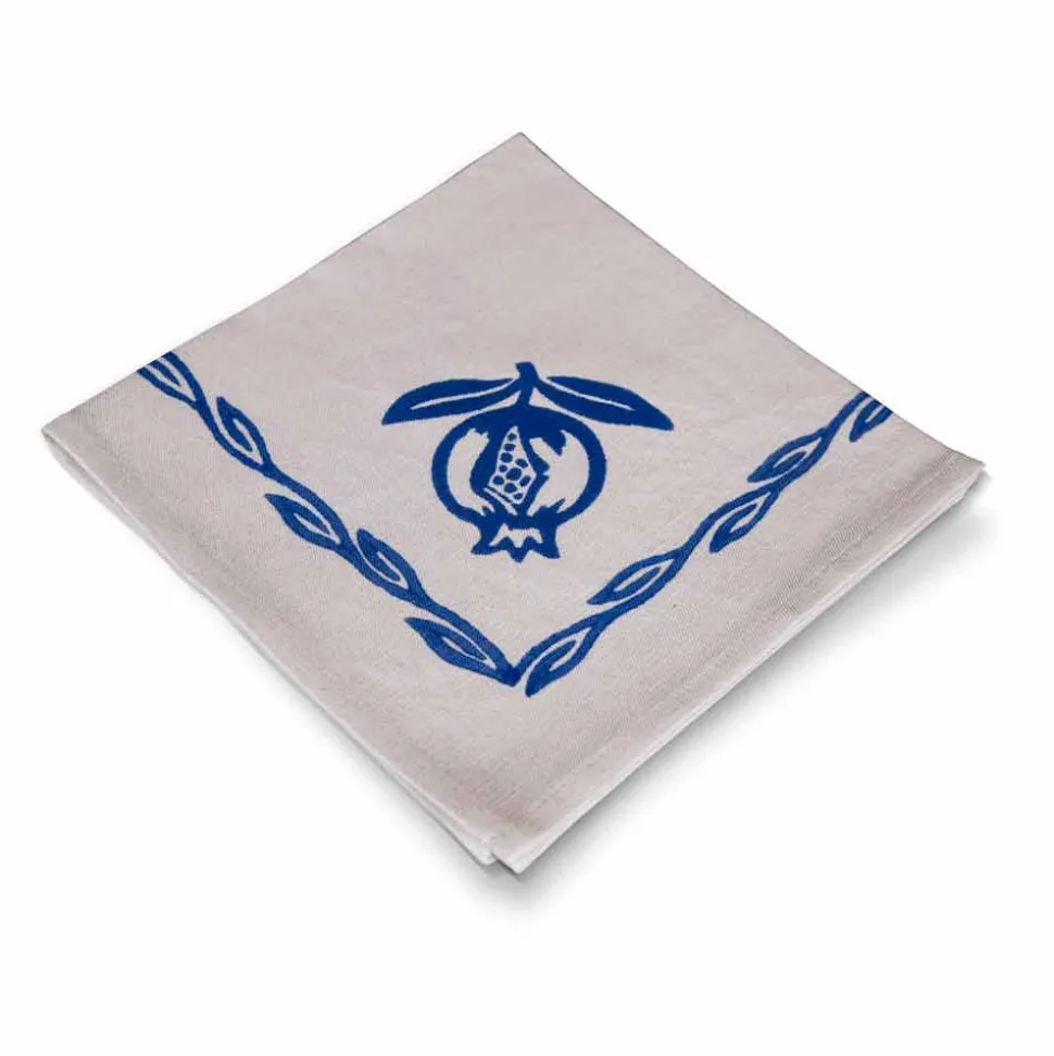 Tovagliolo con Stampa Pezzo Unico Made in Italy, 6 Pezzi - Viadurini by Marchi