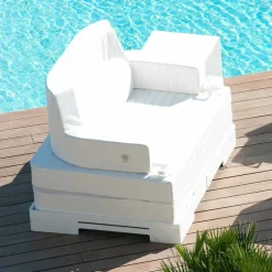 Trona Magnum Luxury poltrona galleggiante a doppia seduta di design