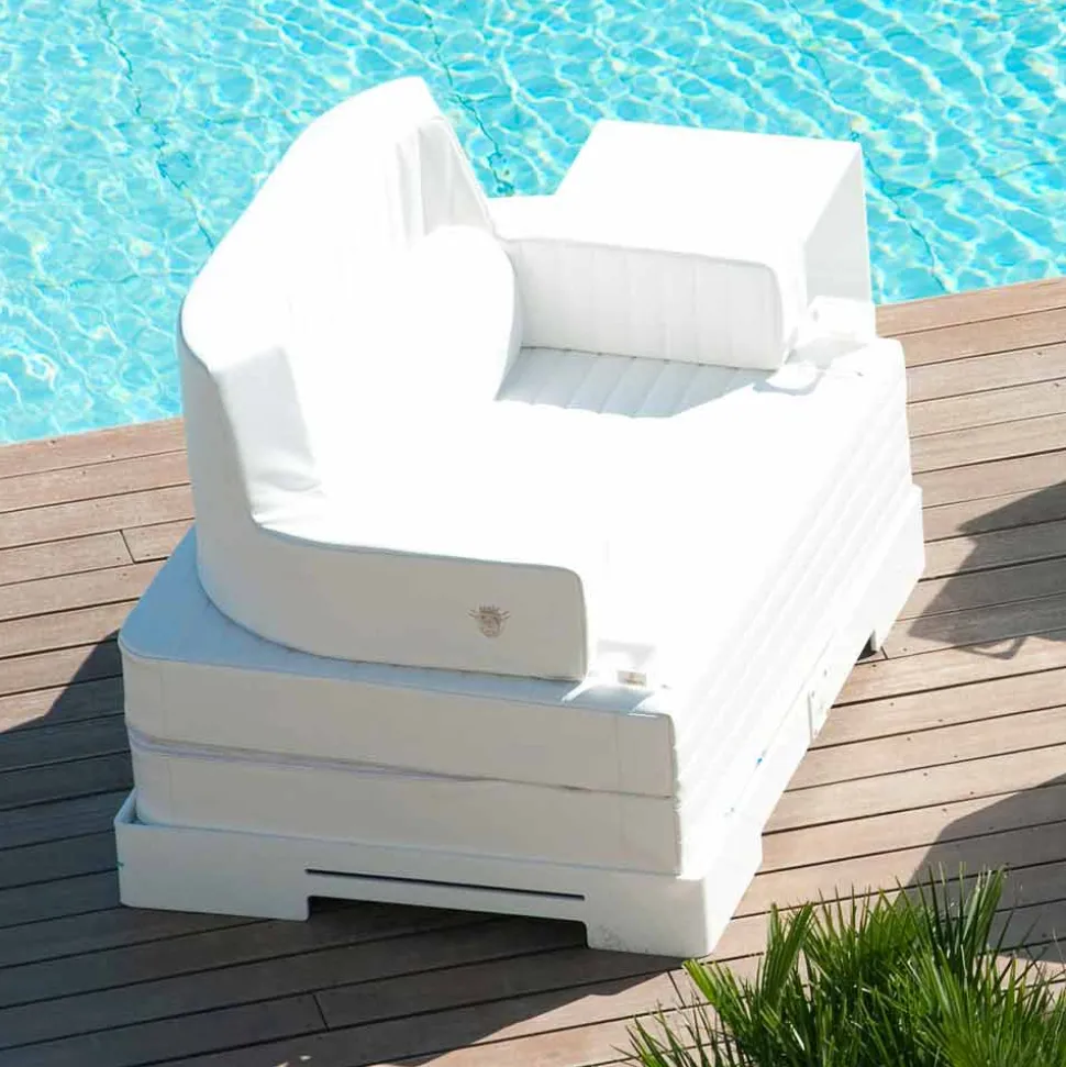 Trona Magnum Luxury poltrona galleggiante a doppia seduta di design