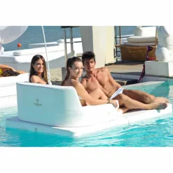 Trona Magnum Luxury poltrona galleggiante a doppia seduta di design