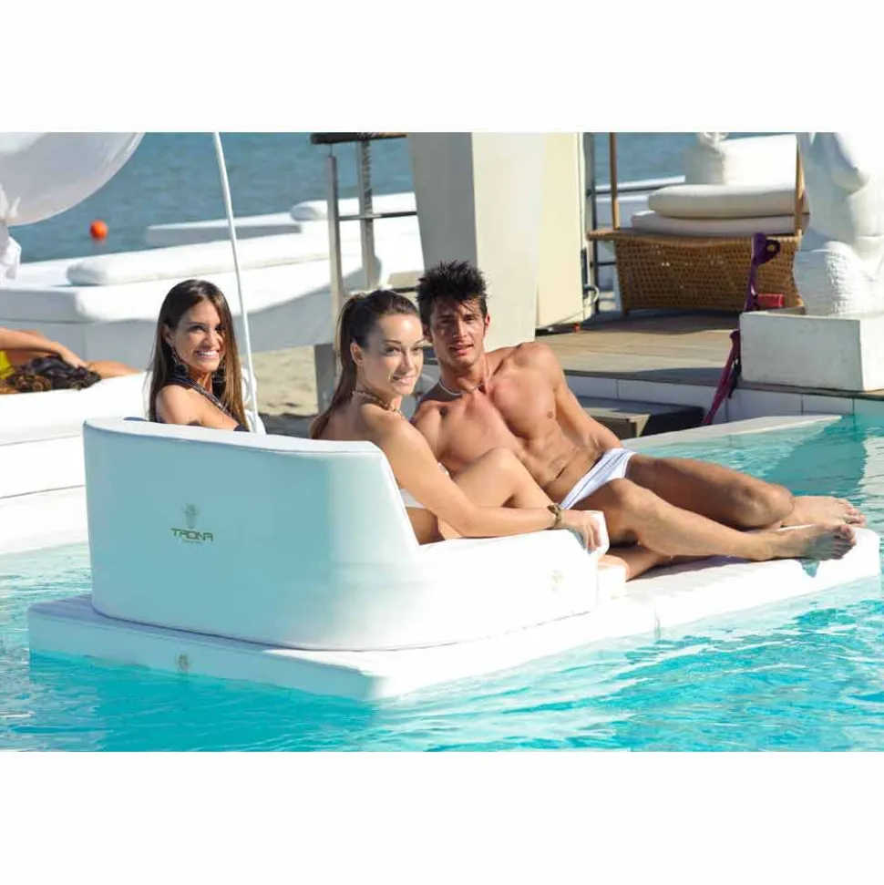 Trona Magnum Luxury poltrona galleggiante a doppia seduta di design