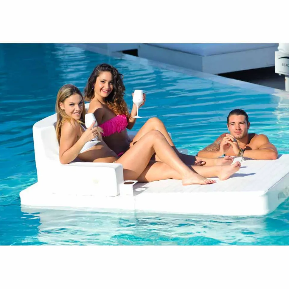 Trona Magnum Luxury poltrona galleggiante a doppia seduta di design
