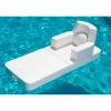 Trona poltrona galleggiante di design bianca made in Italy