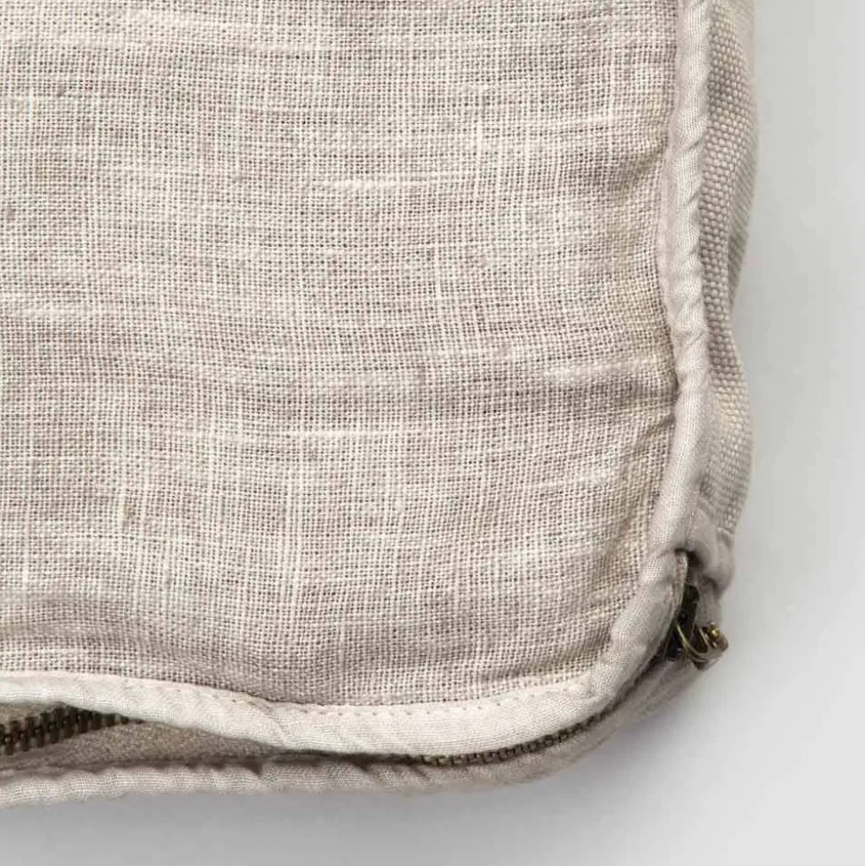 Trousse Grande Trucchi Donna o da Viaggio in Lino e Cotone di Lusso - Yeti