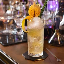 12 Tumbler Alti Bicchiere Highball Cocktail o Acqua Decorato di Lusso - Destino