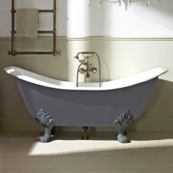 Vasca da Bagno Freestanding Vintage con Piedini, in Ghisa – Nadine