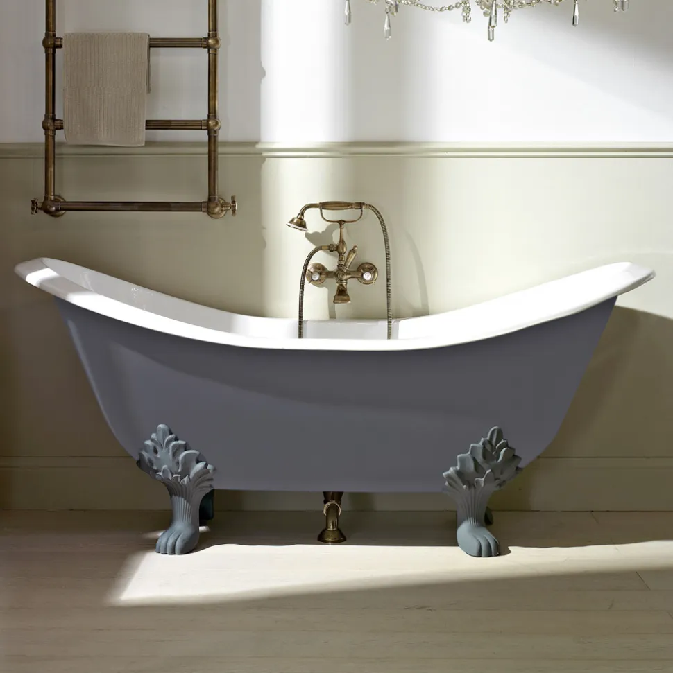 Vasca da Bagno Freestanding Vintage con Piedini, in Ghisa – Nadine