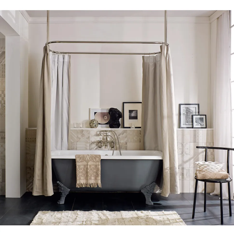 Vasca da Bagno Vintage Freestanding con Piedini, in Ghisa– Nausica