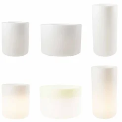 Vaso con Illuminazione da Giardino o Interno, Design Moderno - Cilindrostar