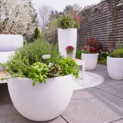 Vaso con Illuminazione Led o Solare Design Moderno di Varie Misure - Svasostar