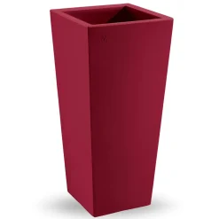 Vaso da Esterno Quadrato in Polietilene Colorato Made in Italy - Marilard