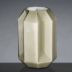 Vaso da Interno in Vetro Lucido Lavorato Artigianalmente in Italia - Flock