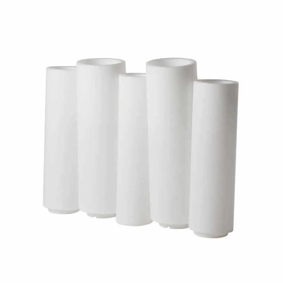 Vaso decorativo luminoso esterno / interno Slide Bamboo made in Italy