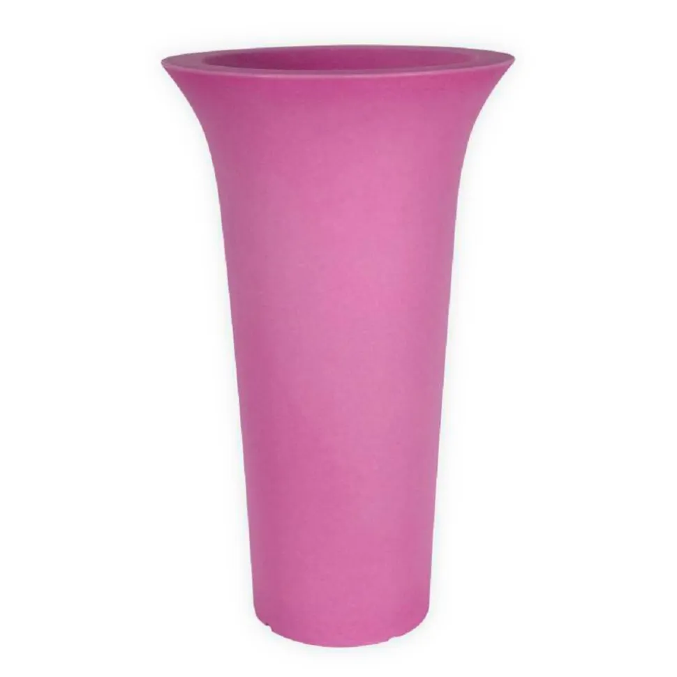 Vaso Fioriera da Giardino Rotondo in Polietilene Made in Italy - Tremont