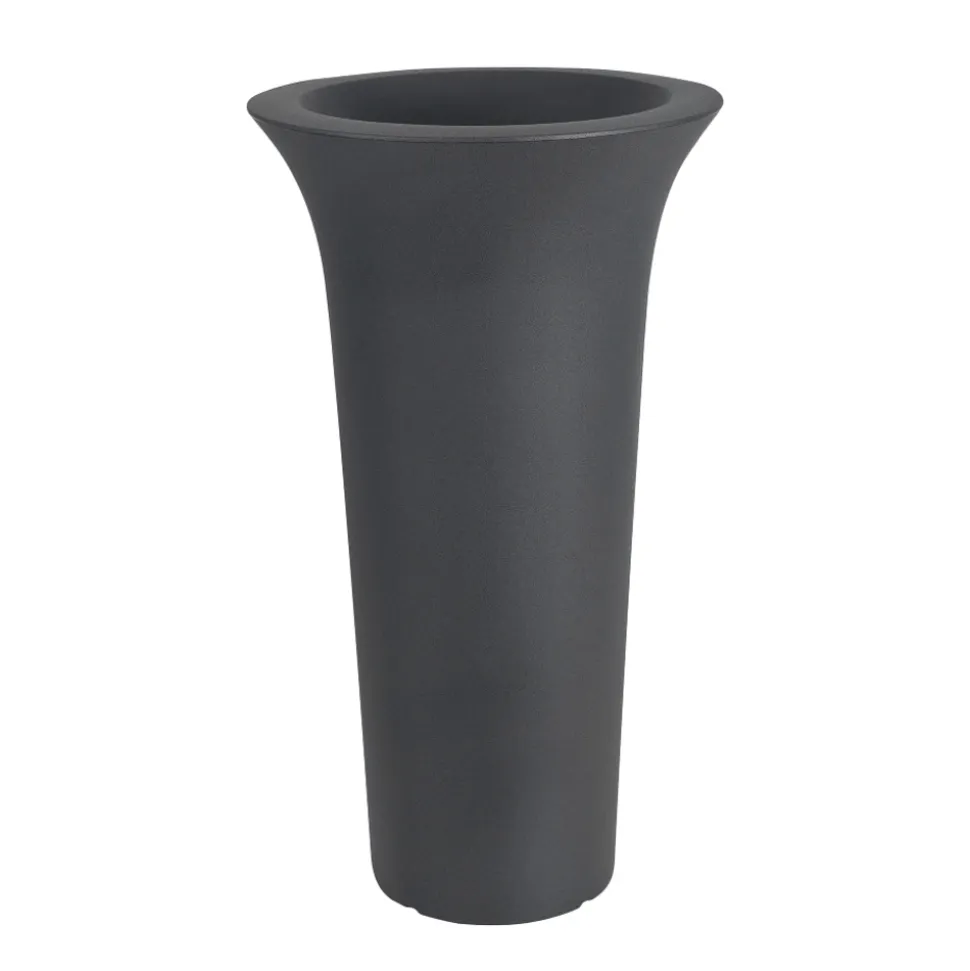 Vaso Fioriera da Giardino Rotondo in Polietilene Made in Italy - Tremont