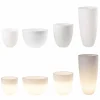 Vaso Illuminato Esterno e Interno di Design in Polietilene Colorato - Svasostar