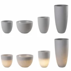 Vaso Illuminato Esterno e Interno di Design in Polietilene Colorato - Svasostar