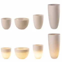 Vaso Illuminato Esterno e Interno di Design in Polietilene Colorato - Svasostar