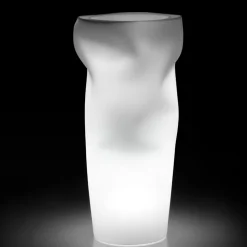 Vaso Luminoso da Esterno in Polietilene Opaco Realizzato in Italia - Fiero