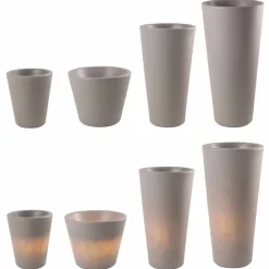Vaso Luminoso per Esterni e Interni, Design Colorato in 3 Dimensioni - Vasostar