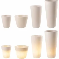 Vaso Luminoso per Esterni e Interni, Design Colorato in 3 Dimensioni - Vasostar