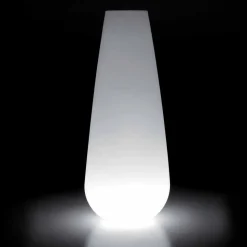 Vaso Luminoso per Esterno di Design in Polietilene Made in Italy - Menea