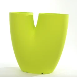 Vaso Moderno da Giardino Colorato in Polietilene Made in Italy - Flowes
