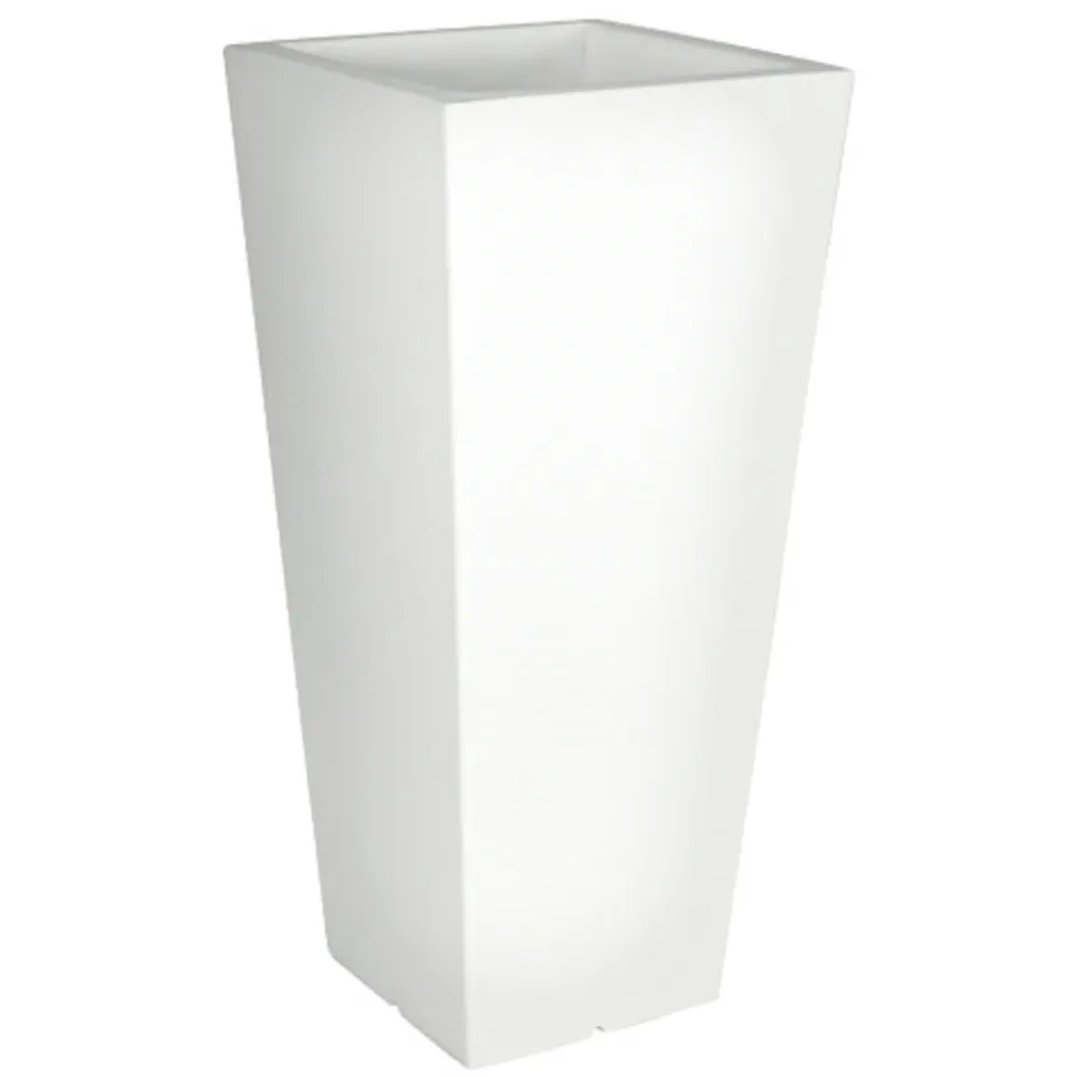 Vaso Quadrato da Giardino Colorato Fluo e con Luce Made in Italy - Avanas