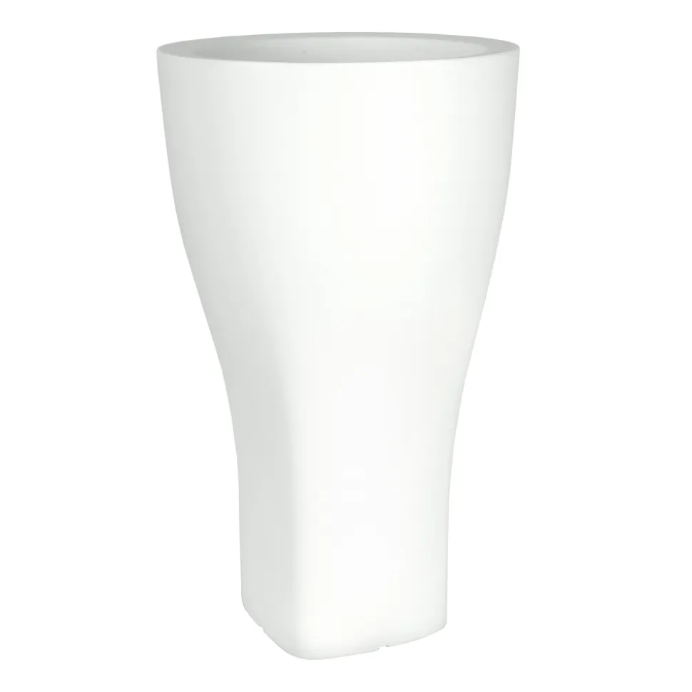 Vaso Rotondo Colorato da Giardino in Polietilene Made in Italy - Tremont