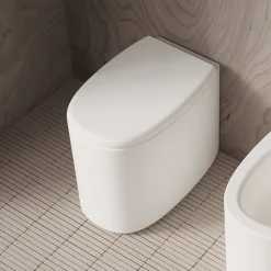 Vaso WC a Terra in Ceramica di Diversi Colori Made in Italy - Ragazza