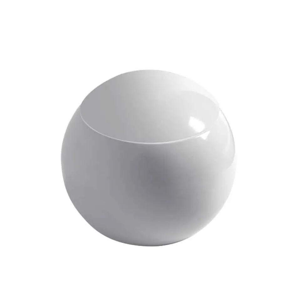 Vaso WC di Design a Sfera Fatto in Italia in Ceramica Fanna
