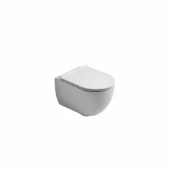 Vaso WC sospeso in ceramica design moderno Star 55x35 made in Italy