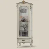 Vetrina Classica con Anta e Cassetto Legno Bianco Made in Italy - Cheverny