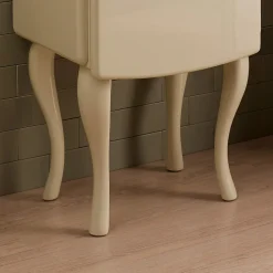 Vetrina Monocolore con Ripiani Interni in Vetro Made in Italy - Candy