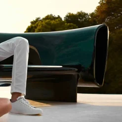Vondom Bum Bum divano da giardino di design moderno laccato nero
