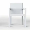 Vondom Frame sedia da giardino con braccioli in resina di polietilene