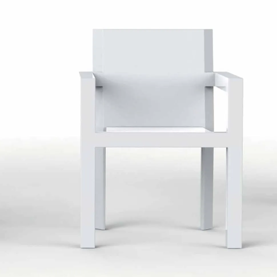 Vondom Frame sedia da giardino con braccioli in resina di polietilene