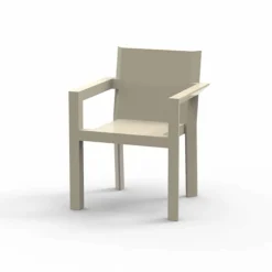 Vondom Frame sedia da giardino con braccioli in resina di polietilene