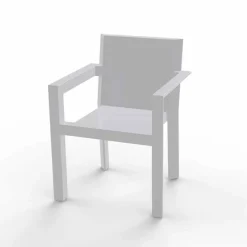 Vondom Frame sedia da giardino con braccioli in resina di polietilene