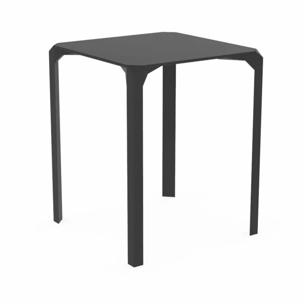 Vondom Quartz tavolo da giardino quadrato, design moderno, 2 Pezzi