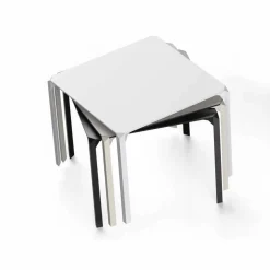 Vondom Quartz tavolo da giardino quadrato, design moderno, 2 Pezzi