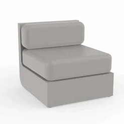Vondom Ulm composizione salotto da giardino di design taupe