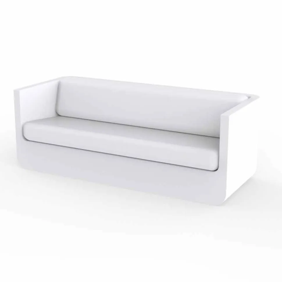 Vondom Ulm salotto da esterno bianco, design moderno