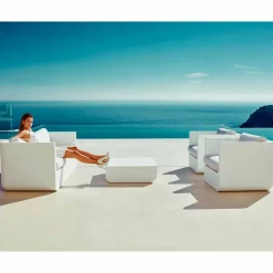 Vondom Ulm salotto da esterno bianco, design moderno
